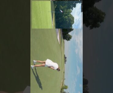 i really do apologize if youre watching from your tv😂@thegrint_golf my secret weapon at new courses