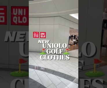 NEW Uniqlo Golf Clothes