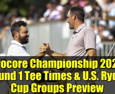 Procore Championship 2025 Round 1 Tee Times & U.S. Ryder Cup Groups Preview