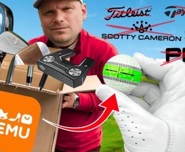 We Added MORE SHOCKING Fake Temu Golf Clubs TO THE BAG!
