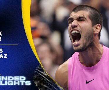 Jannik Sinner vs. Carlos Alcaraz Extended Highlights | 2025 US Open Final