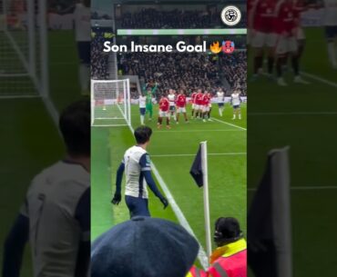 SON'S Stunning Corner Kick Goal LEAVES Manchester United Speechless!