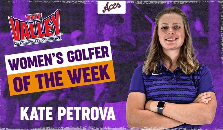 Kate Petrova earns MVC Weekly Honor