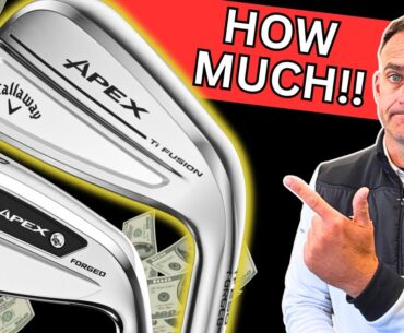 NEW 2025 Callaway Apex Ai150 & Ti Fusion 250 Irons