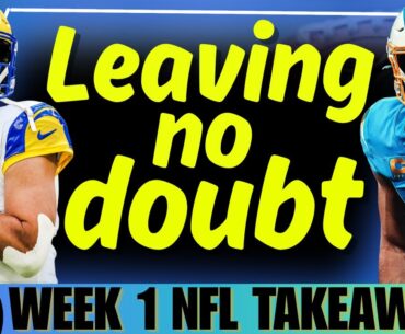 Justin Herbert Impresses vs. Chiefs | NFL Week 1 Breakdown, Rodgers, Packers & Rams | Lunes Live
