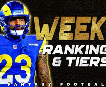 Week 2 Running Back Rankings & Tiers - 2025 Fantasy Football