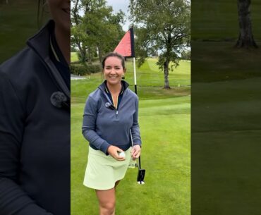 Come play a hole with me at Bentham Golf Club. Hole 18, Par 5! ⛳️ #golfgirl #beginnergolfer #golf