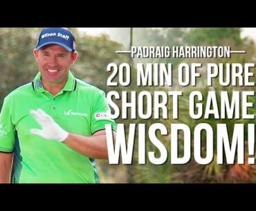20 Minutes of the GREATEST SHORT GAME WISDOM You Will Ever Hear from Padraig Harrington
