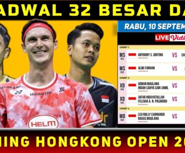 Langsung Panas! Jadwal Lengkap Hong Kong Open 2025 Hari Ini Babak 32 Besar Day 2 | Ginting vs Popov