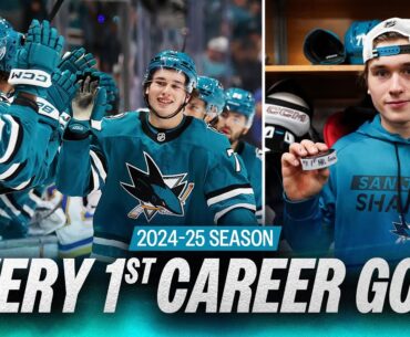 EVERY 1st Career Goal ☝️ 2024-25 NHL Season 🎉
