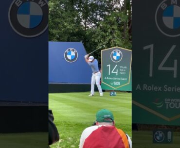 Last years BMW PGA Champion, Billy Horschel back in action at Wentworth #golf #golfswing