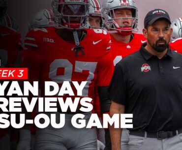 Watch LIVE: Ryan Day speaks to the media to preview Saturday's game against Ohio University