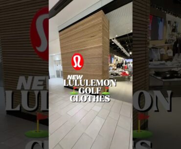NEW Lululemon Golf Clothes