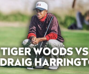 When Padraig Harrington BEAT Tiger Woods in the Walker Cup