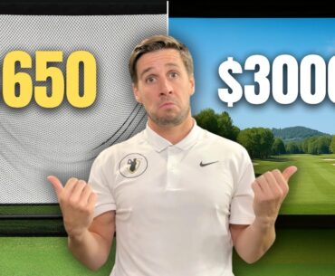 Building The Perfect Home Golf Simulator On Any Budget!