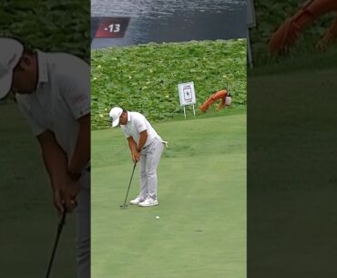 比嘉一貴が14アンダー単独トップで最終日へ　吉田泰基が2打差3位【シンハンドンヘオープン2025】