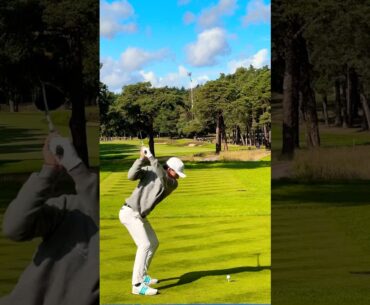 Joaquin Niemann Sends His Drive On Hole 12 At Wentworth