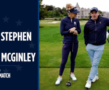Can Iona Stephen Beat Paul McGinley Over Nine Holes at 2027 Ryder Cup Venue Adare Manor?