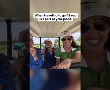 Professional yappers #golfer #golfgirl #golfswing #funny #golflife