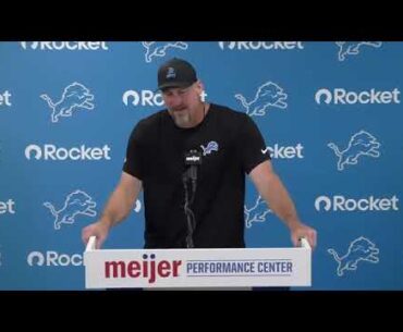 Lions Dan Campbell Updates Taylor Decker Status for Bears + Talks Ben Johnson Bag of Tricks