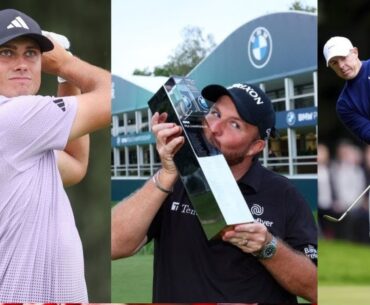 | Rory McIlroy, Shane Lowry, Robert MacIntyre | 2025 BMW PGA Championship Day 3