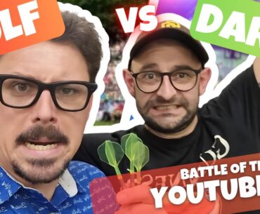 DartsMatt vs Freddie Meikle Golf in Darts vs Golf Showdown!