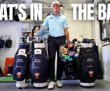What's in my Golf Bag for 2025 | James Nicholas