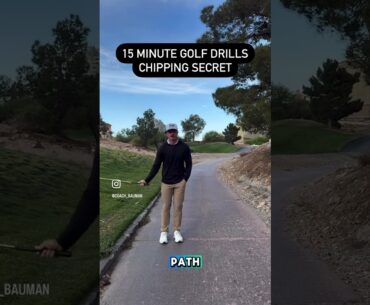 Chipping secret #shorts #youtubeshorts #golf #golfing #golfswing #chipping