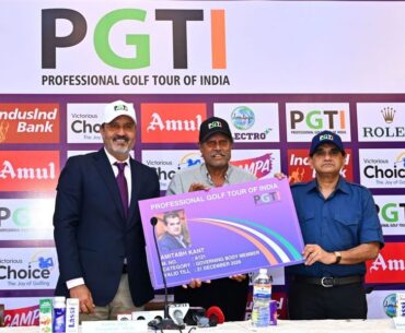 Amitabh Kant Brings Policy Vision to Indian Golf