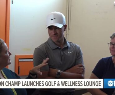 PGA Tour winner Cameron Champ launches Golf & Wellness Lounge in Sacramento