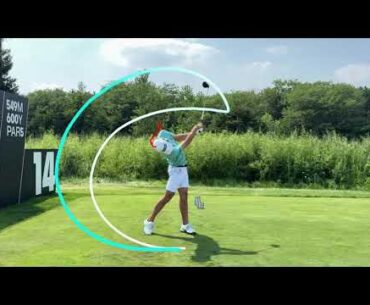 How Joaquin Niemann Swing looks in 3D on Shot Tracer Pro