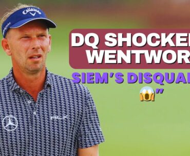 Marcel Siem Disqualified After Rules Blunder at BMW PGA Championship 😱⛳ | Full Breakdown