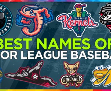 Secrets of the TOP 20 Minor League Baseball Names