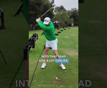 Hit Ball-Turf With This Move  #golfswing #golf