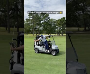 Is this the fastest round of golf ever? 😳 #shorts #golf