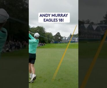 CRAZY Andy Murray golf shot 🤩