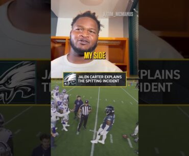 Jalen Carter after spitting on Dak Prescott #nfl #eagles #cowboy s oy