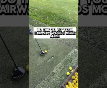Try this simple drill to crush your fairway woods!