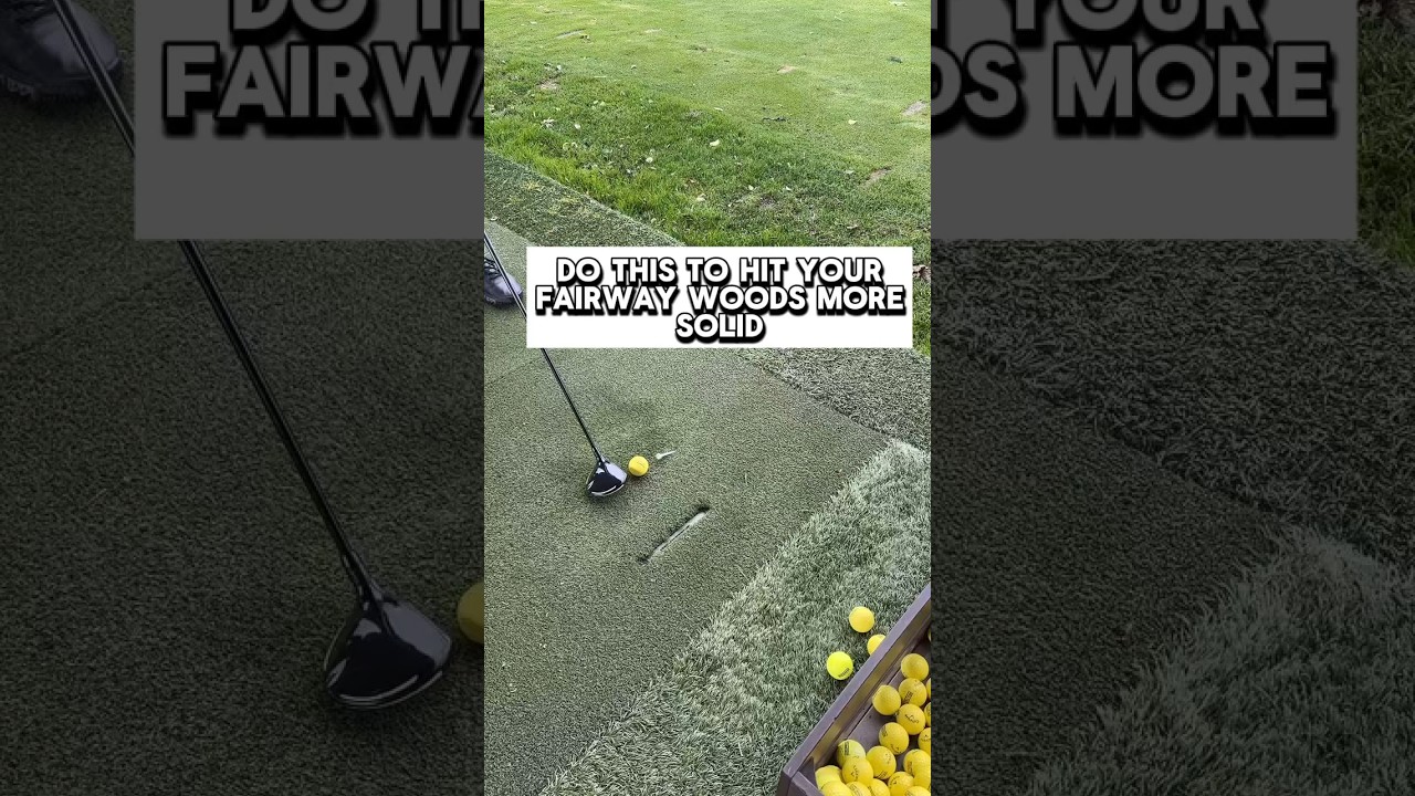 Try this simple drill to crush your fairway woods! Try this simple drill to crush your fairway woods!