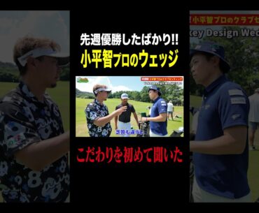 【祝優勝】小平智プロが使うウェッジ