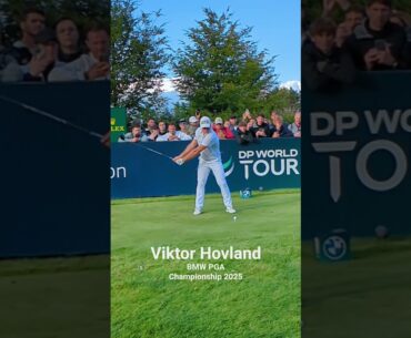 Viktor Hovland Driver Swing - Slow Motion #golf #golfer #golfswing #pgatour #progolfer #wentworth