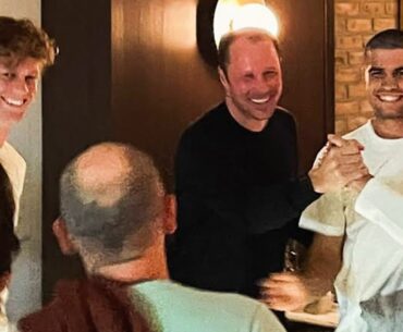 Alcaraz’s & Sinner’s Reaction When They Met by Chance at a Restaurant in New York | US Open 2025