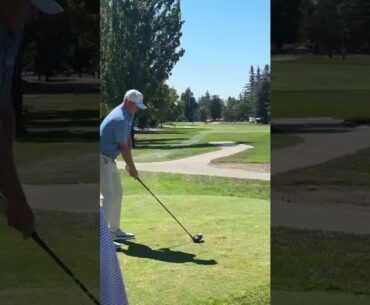 Brandt Snedeker’s Clean Swing on Hole 9 | Procore Championship