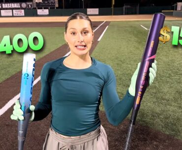 $500 Fastpitch Bat vs. $150 Fastpitch Bat | The Softball Chic