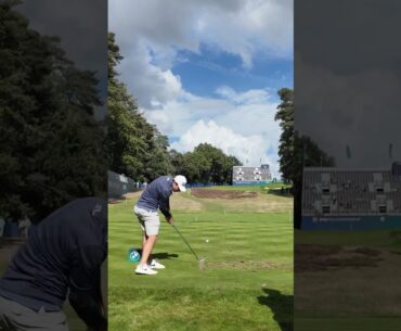 Viktor Hovland at Wentworth 🔥 #golf #golfswing
