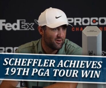 Scottie Scheffler Grabs 19th PGA Tour Win at Procore Championship