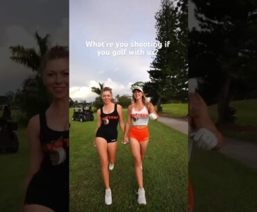 Would you bring a golf buddy? #golf #golfgirls #caddieissues