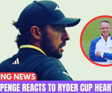 Marco Penge Reacts After Missing Ryder Cup Pick | “Maybe If It Was at Home…”