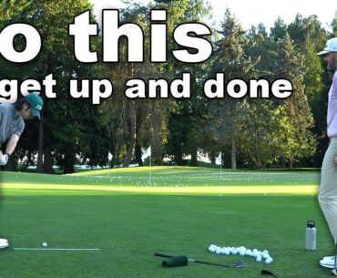 greenside chips are easy when you use this technique (live lesson)
