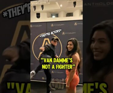 He Was A Fighter, Van Damme Was NOT 😱 #ufc #kungfu